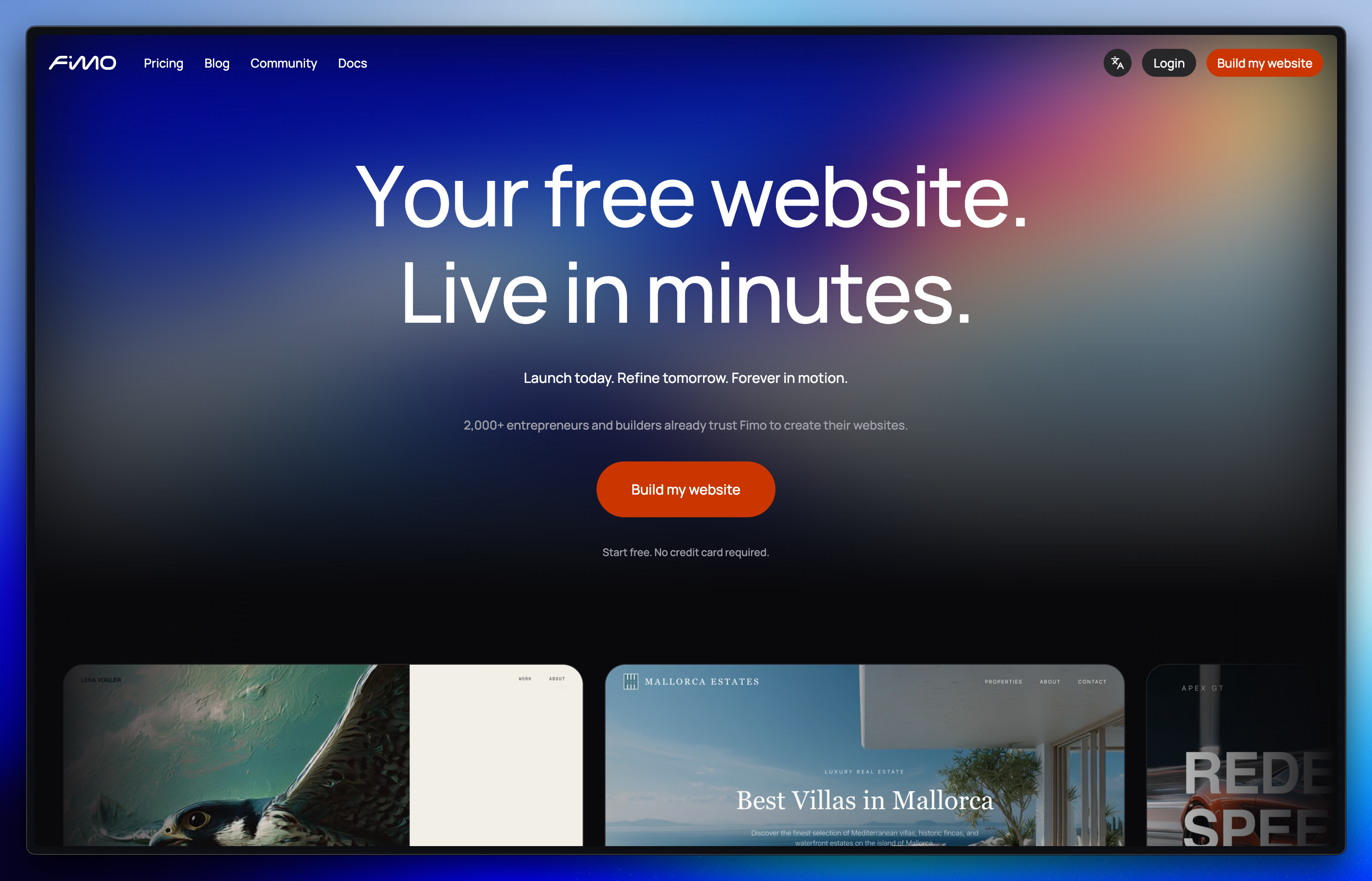 Homepage